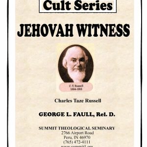 Cult Series: Jehovah Witness Booklet